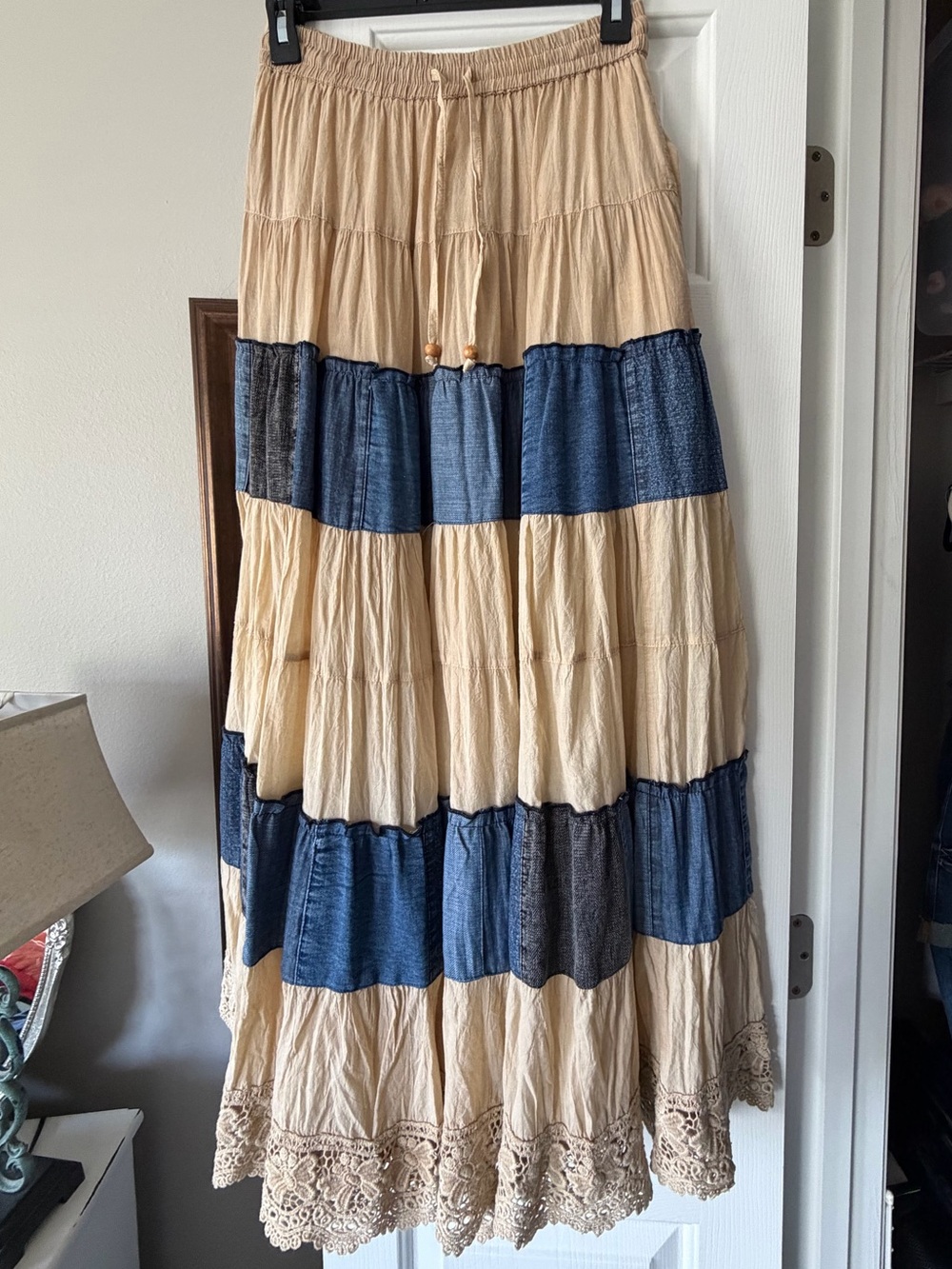 Tiered Maxi Skirt